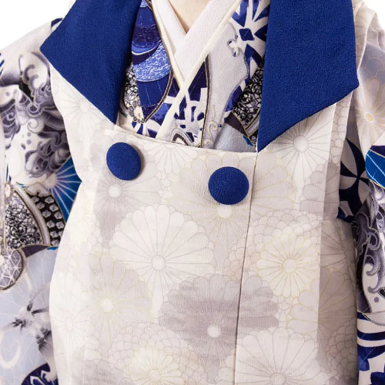 七五三レンタル （3歳男児被布）3A65 JAPANSTYLE 兜 矢羽根