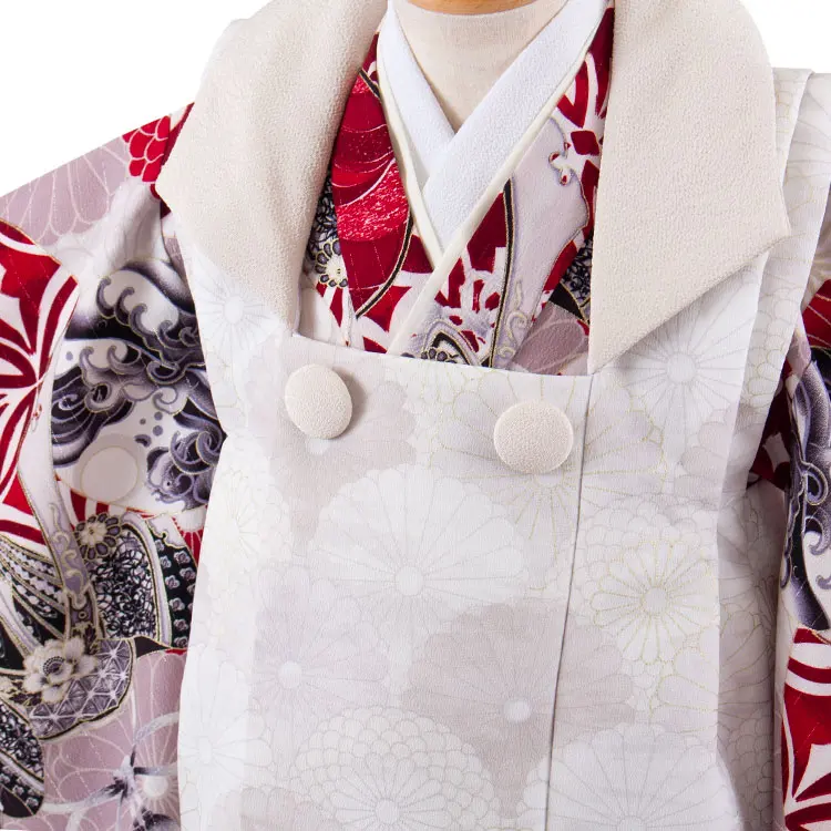 七五三レンタル （3歳男児被布）3A66 JAPANSTYLE 兜 矢羽根