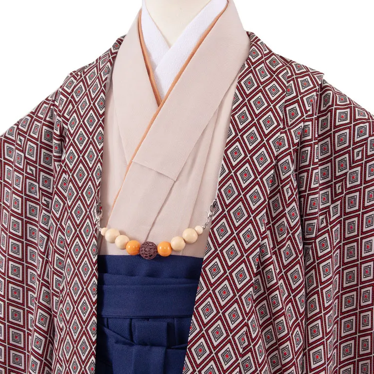 かんたん七五三 （5歳男袴）5748 幾何学模様