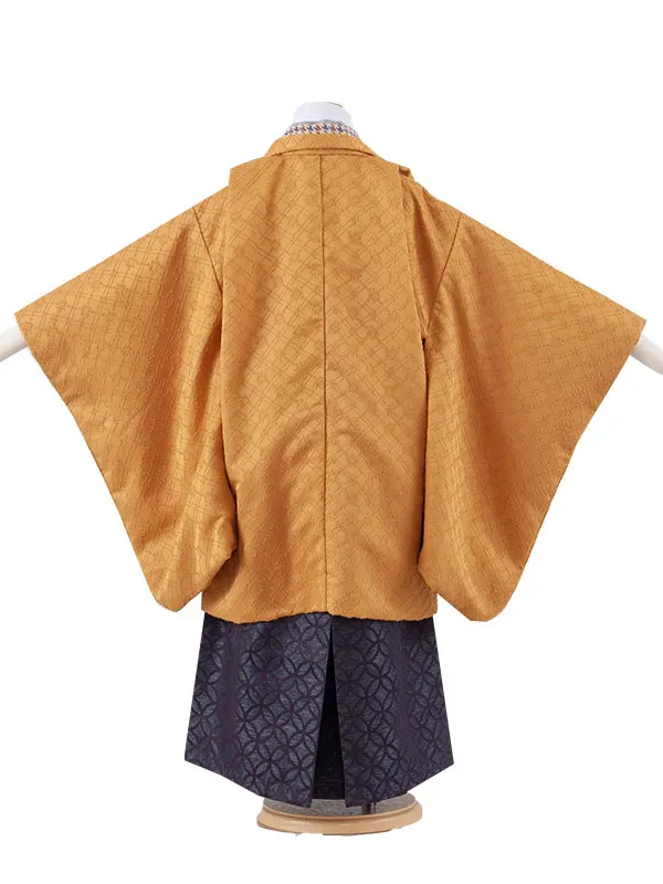 かんたん七五三 （5歳男袴）5832 からし  七宝袴