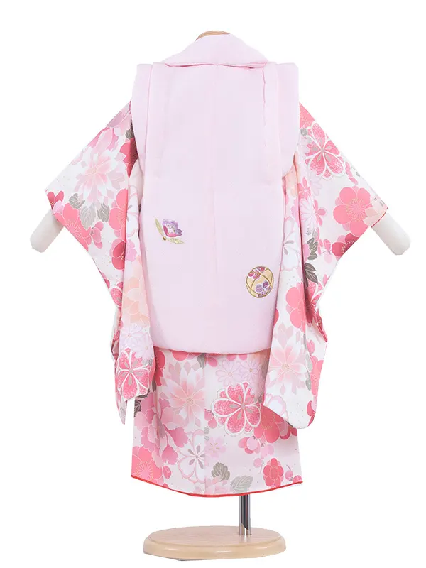 七五三レンタル（2歳女の子被布）2123