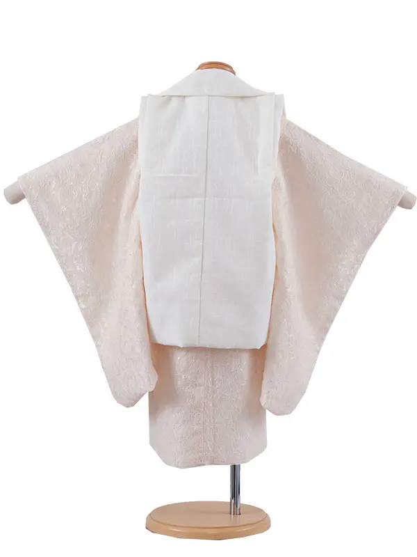 七五三レンタル （2歳女児被布）2218 クリーム×ベージュ