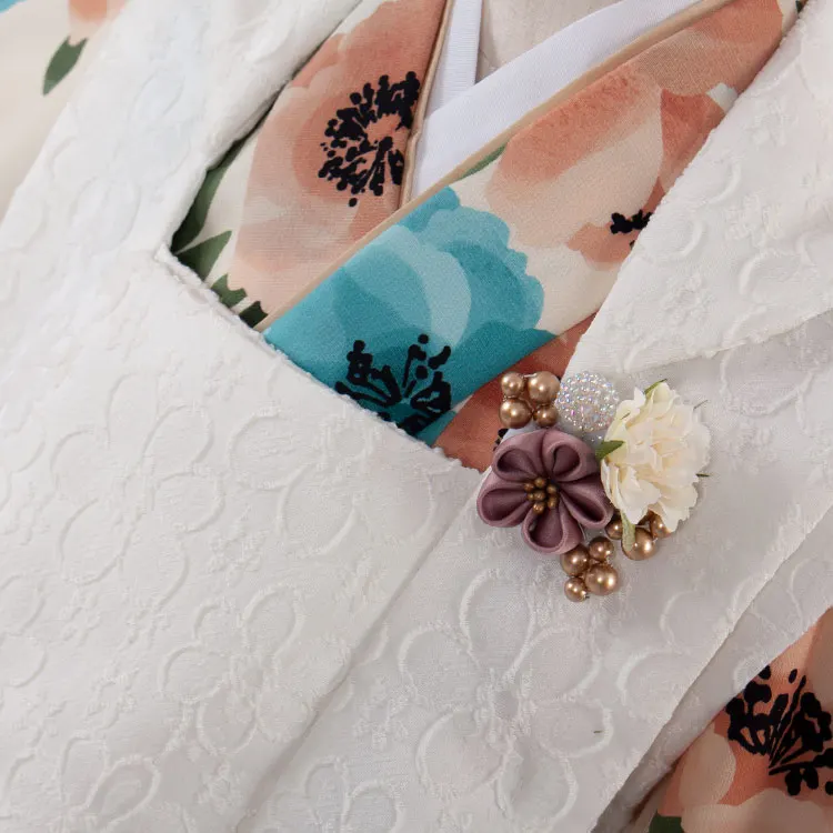 七五三(3歳女児被布) 3495 花わらべ×ラフィネココ