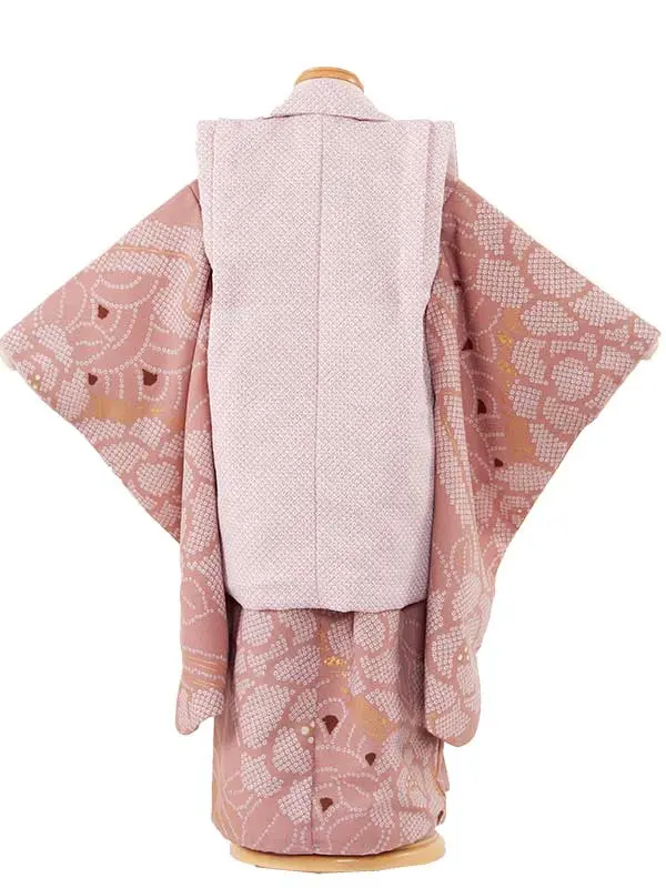 七五三(3歳女児被布) 3500 ラフィネココ くすみピンク　