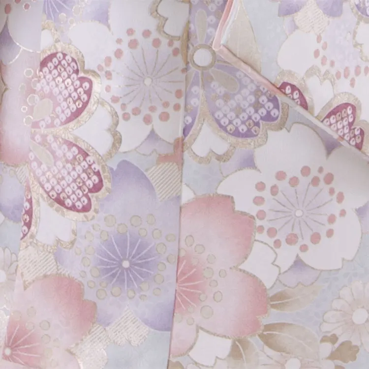 七五三レンタル （3歳女児被布）3577 水色 桜