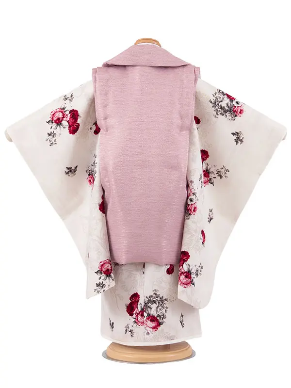 七五三レンタル （3歳女児被布）3618 JILLSTUART ピンク 薔薇