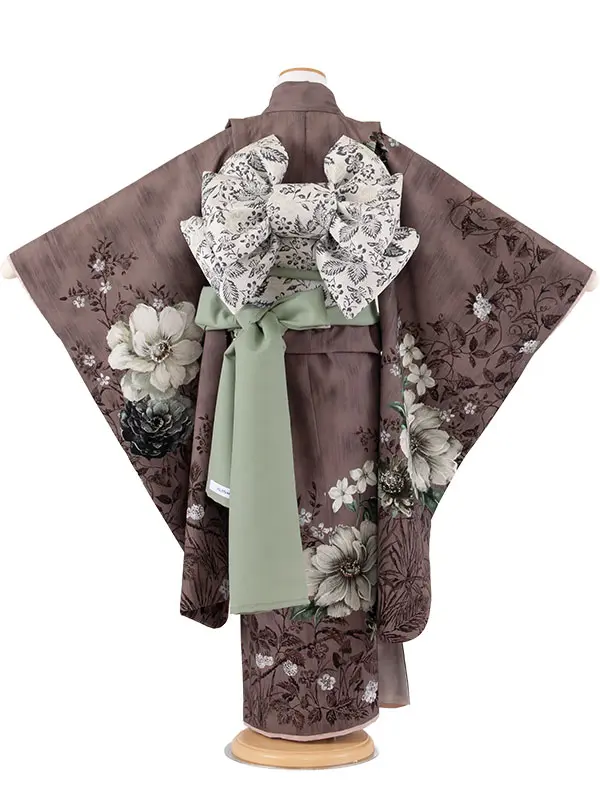 七五三レンタル（7歳女児結び帯） 7355 JILL STUART ブラウン