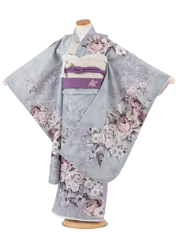 七五三レンタル（7歳女児結び帯） 7362 JILL STUART 薔薇