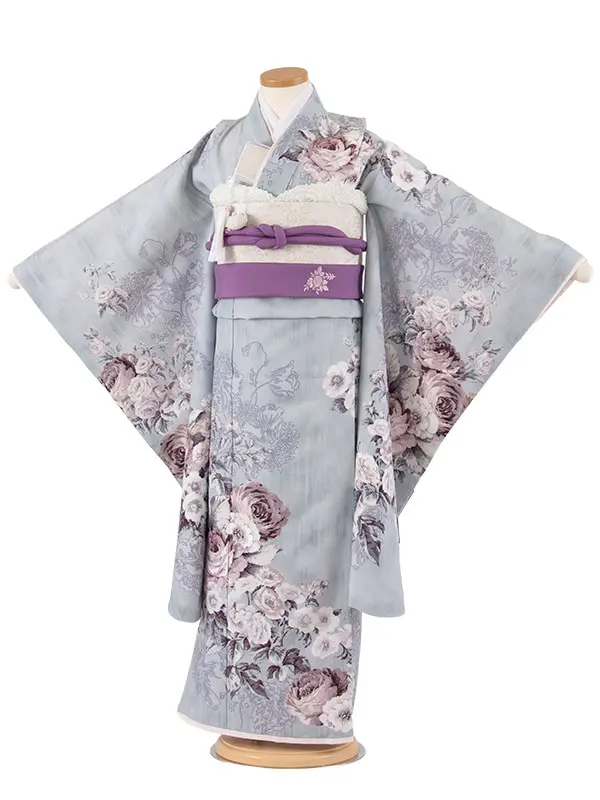七五三レンタル（7歳女児結び帯） 7362 JILL STUART 薔薇