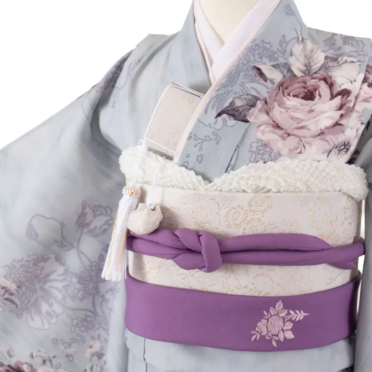 七五三レンタル（7歳女児結び帯） 7362 JILL STUART 薔薇