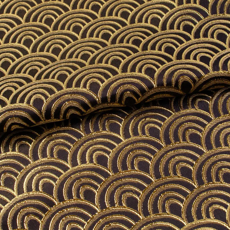 かんたん着付 小学校 卒業式 男の子 袴 黒地 青海波 七宝袴 1727