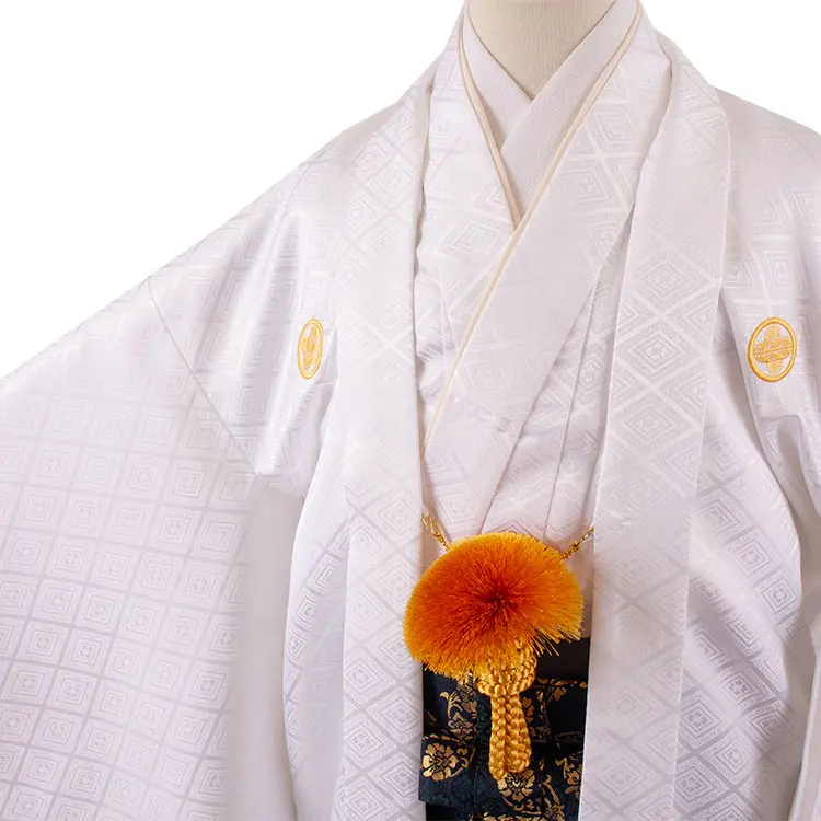 かんたん着付 小学校 卒業式 男の子 袴 白地 1773