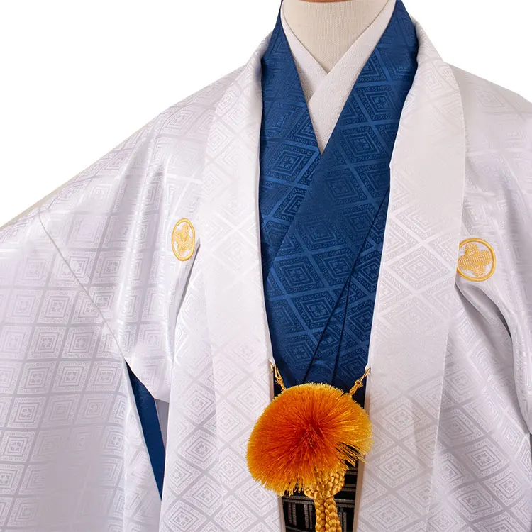 かんたん着付 小学校 卒業式 男の子 袴 白地 1774