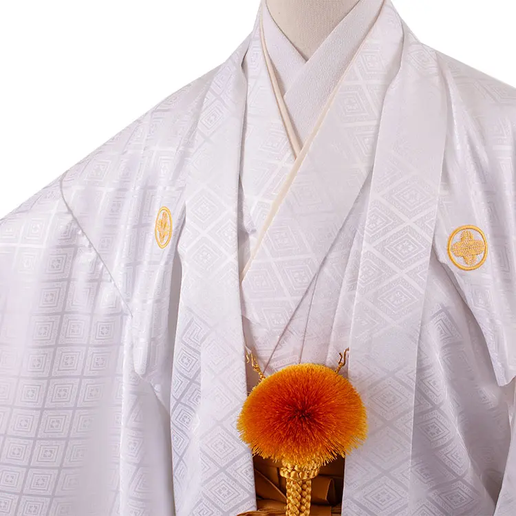 かんたん着付 小学校 卒業式 男の子 袴 白地 1775