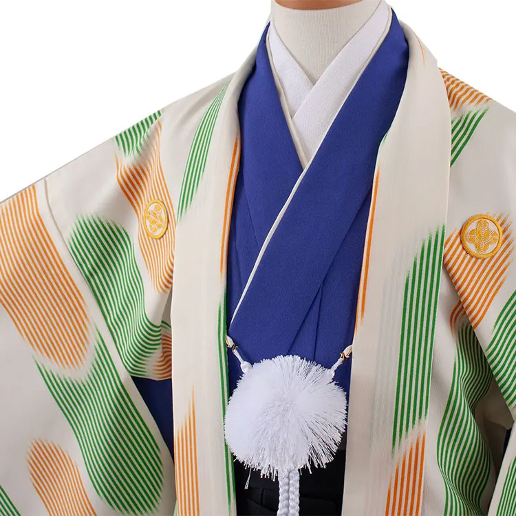 かんたん着付 小学校 卒業式 男の子 袴 アイボリー 1794