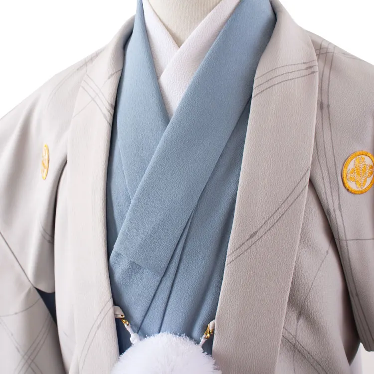 小学校 卒業式 男の子 袴 グレー 1837