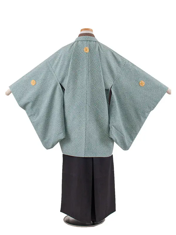 小学校 卒業式 男の子 袴 青地 1853