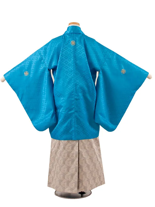 小学校 卒業式 男の子 袴 青地 1868