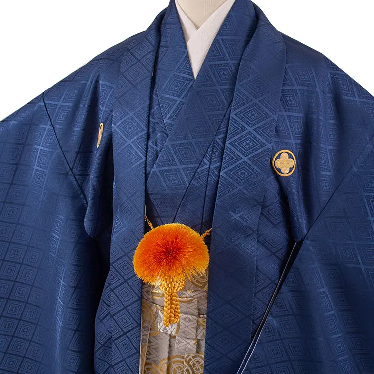 かんたん着付 小学校 卒業式 男の子 袴 紺地 1872