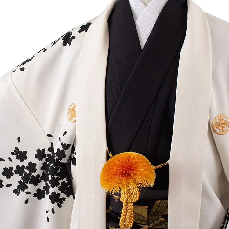 小学校 卒業式 男の子 袴 白地 桜 1878