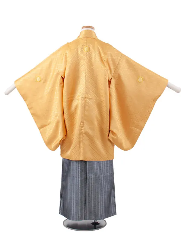 小学校 卒業式 男の子 袴 山吹色 1879