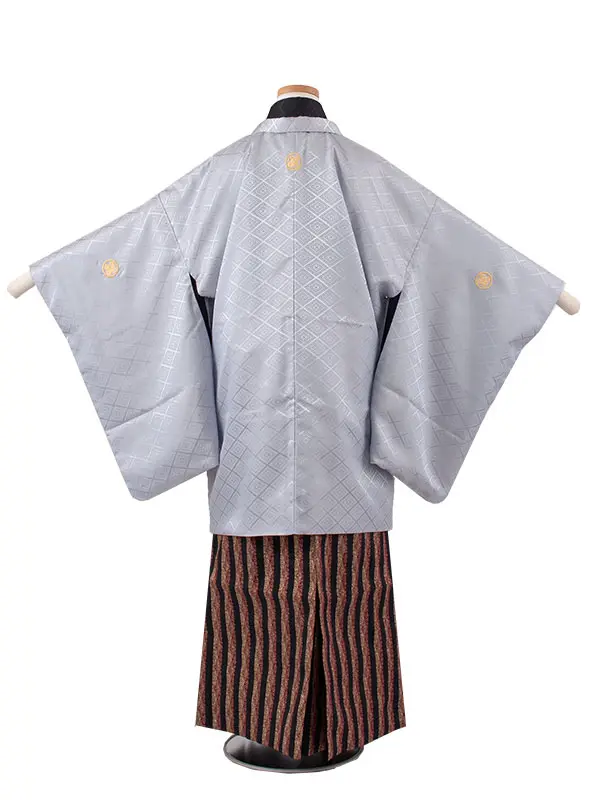 小学校 卒業式 男の子 袴 グレー 1882