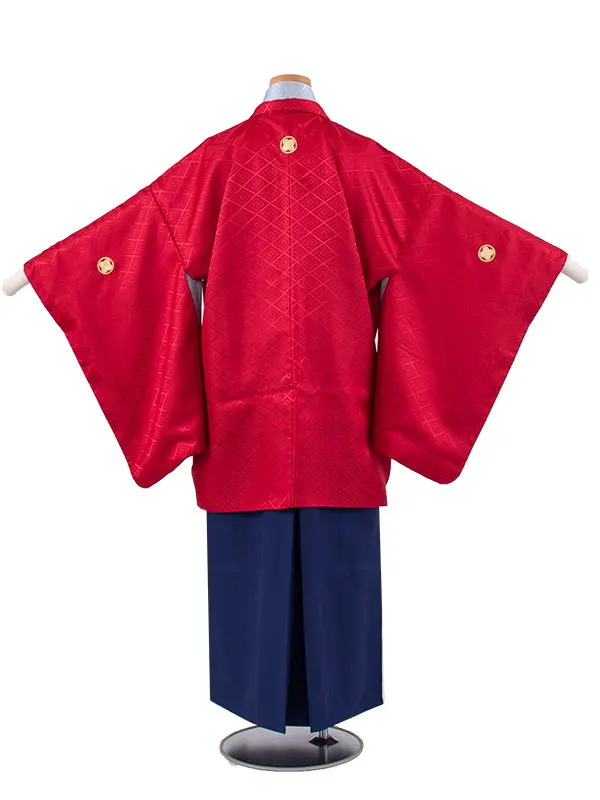 小学校 卒業式 男の子 袴 赤地 1885