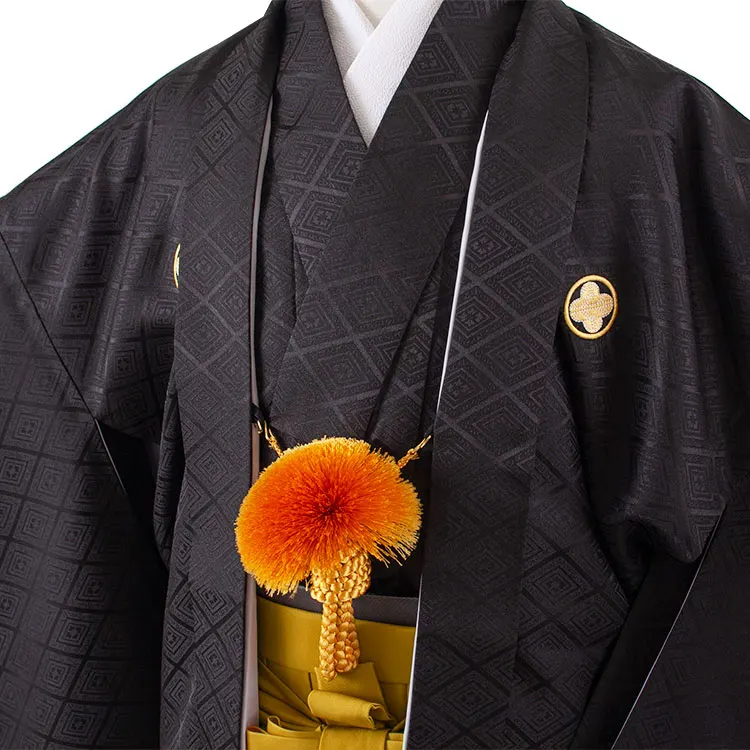 小学校 卒業式 男の子 袴 黒地 1886