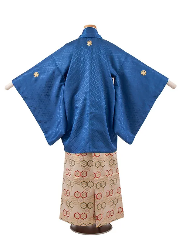 小学校 卒業式 男の子 袴 青地 1887
