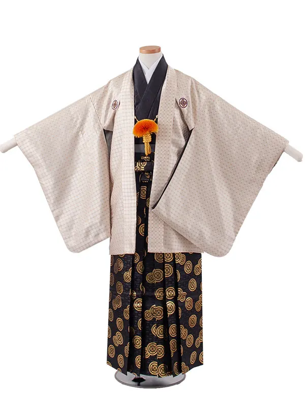 小学校 卒業式 男の子 袴 ベージュ 1894