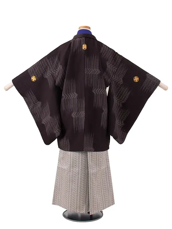 小学校 卒業式 男の子 袴 黒地 1897