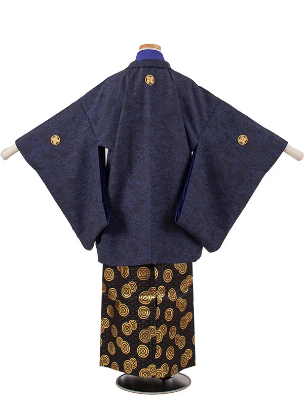 小学校 卒業式 男の子 袴 紺地 松竹梅 1901