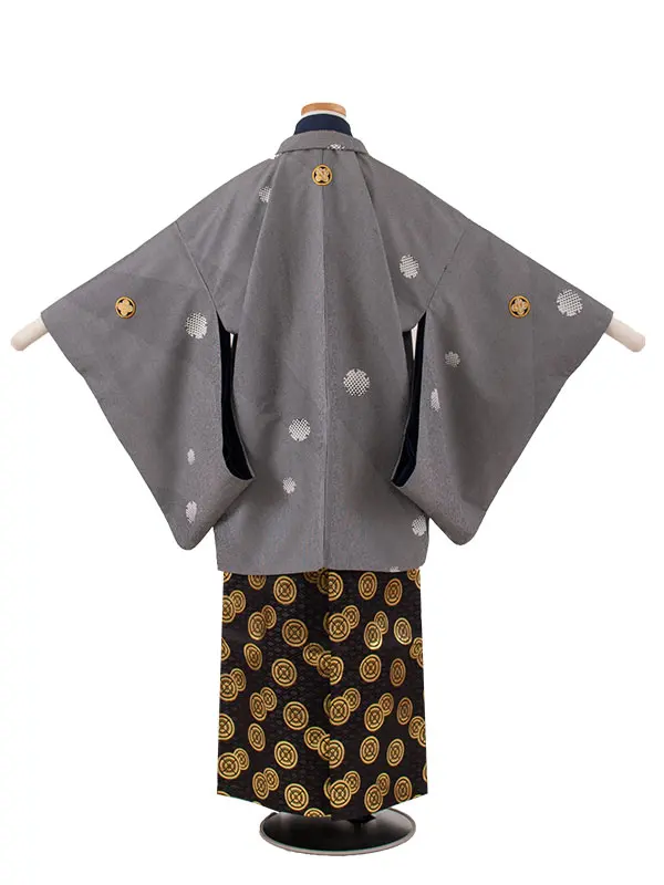 小学校 卒業式 男の子 袴 グレー 1903