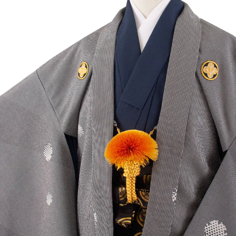 小学校 卒業式 男の子 袴 グレー 1903