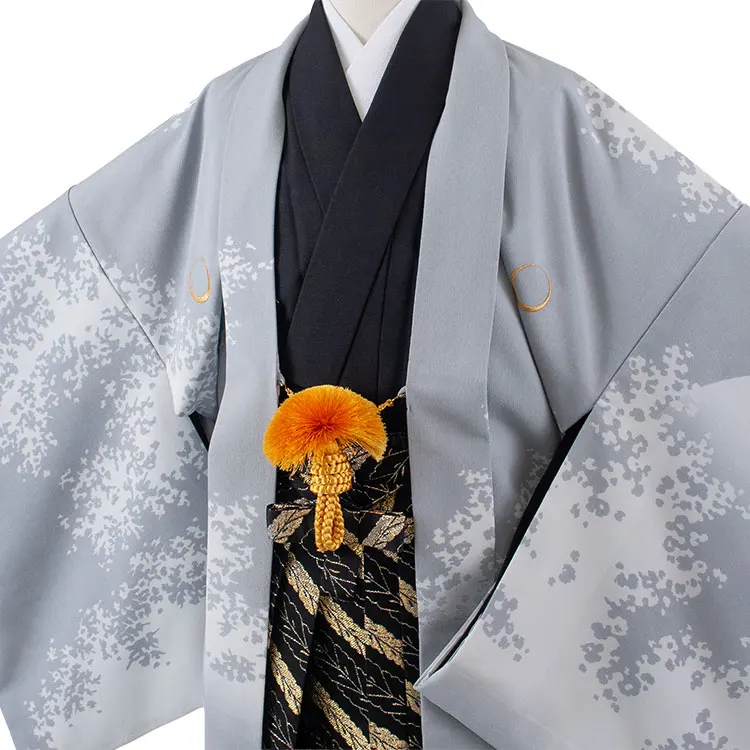 小学校 卒業式 男の子 袴 グレー 龍 1928