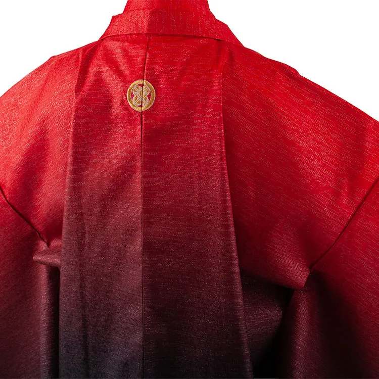 小学校 卒業式 男の子 袴 赤×黒ぼかし 1929