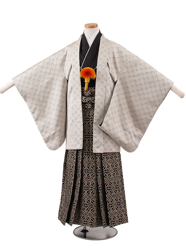 小学校 卒業式 男の子 袴 ベージュ 1939
