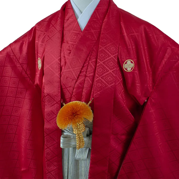 小学校 卒業式 男の子 袴 赤地 1940