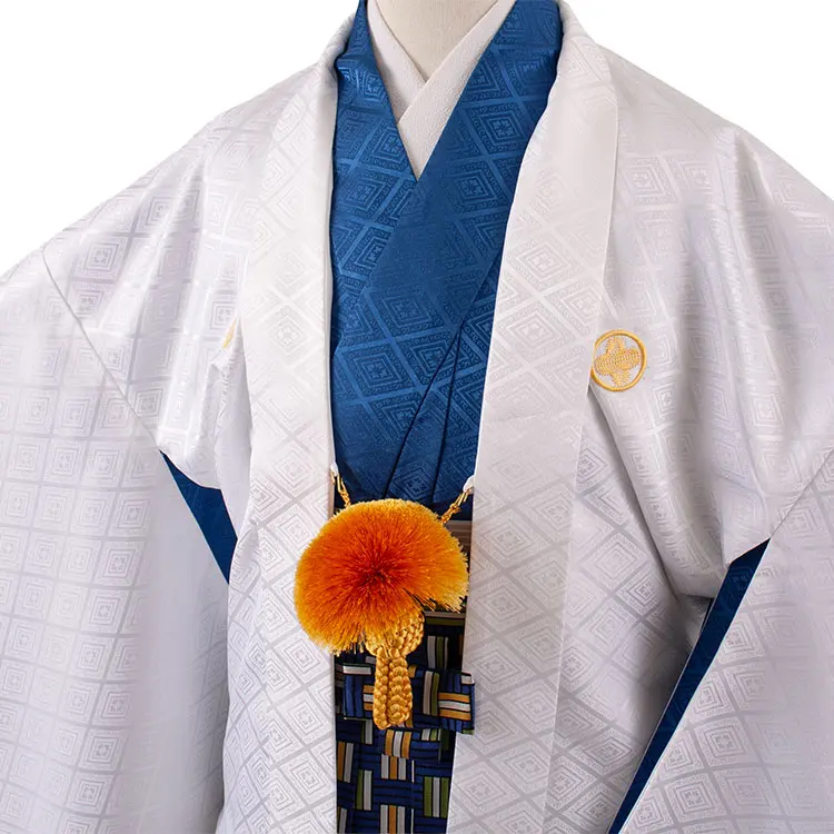 かんたん着付 小学校 卒業式 男の子 袴 白地 1945