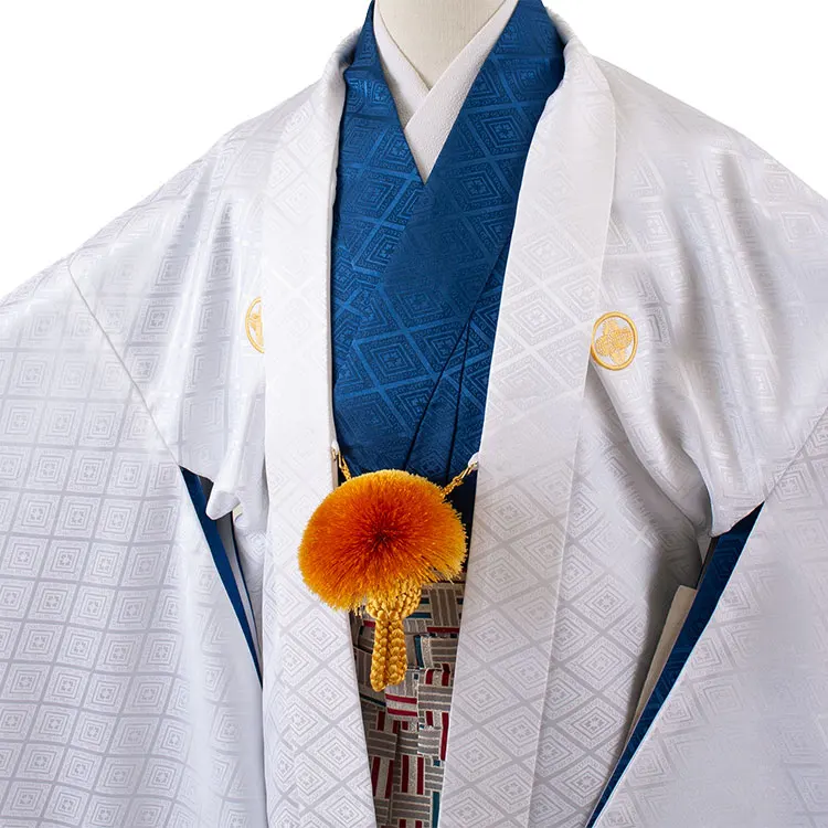 かんたん着付 小学校 卒業式 男の子 袴 白地 1946