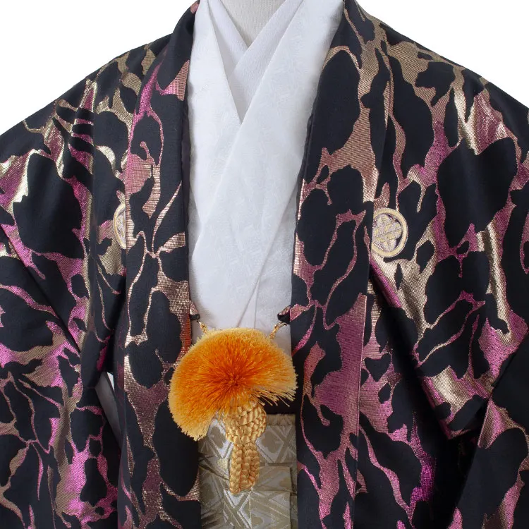 かんたん着付 小学校 卒業式 男の子 袴 黒地 1951