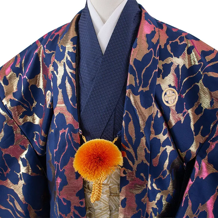 かんたん着付 小学校 卒業式 男の子 袴 紺地 1952