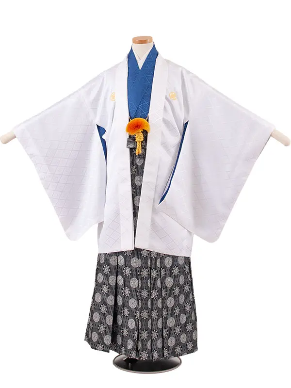 小学校 卒業式 男の子 袴 白地 1953
