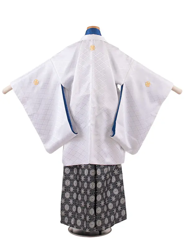 小学校 卒業式 男の子 袴 白地 1953