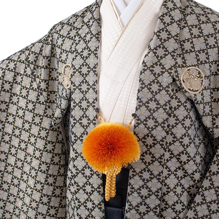 かんたん着付 小学校 卒業式 男の子 袴 幾何学模様 1955