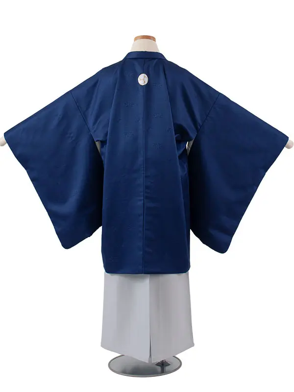 小学校 卒業式 男の子 袴 紺地 1956