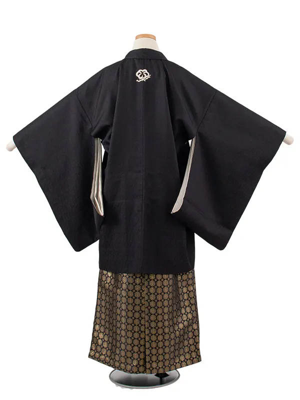 小学校 卒業式 男の子 袴 黒地 1959