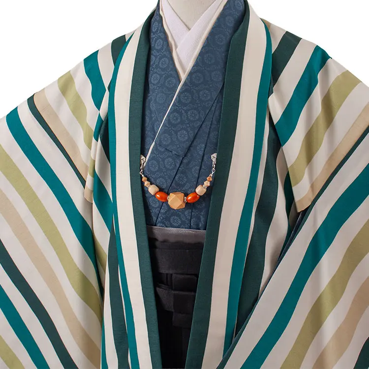 かんたん着付 小学校 卒業式 男の子 袴 アイボリー ストライプ 1970