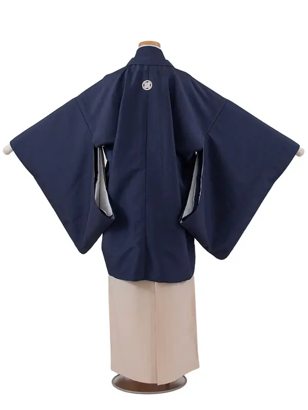 小学校 卒業式 男の子 袴 紺地 1985