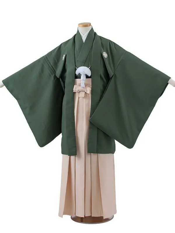 小学校 卒業式 男の子 袴 緑地 1987